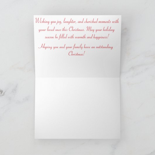 Afro-Amerikaanse familie kerstochtend Feestdagen Kaart (Binnen)