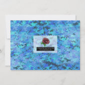 Afro-Amerikaanse fee op boom verjaardagsfeest Kaart (Achterkant)