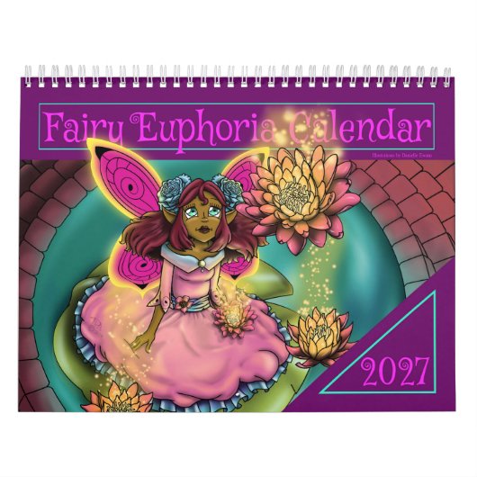 Afro-Amerikaanse Feeën 2027 Kalender (Hoes)
