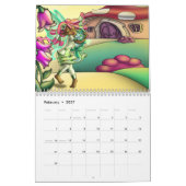 Afro-Amerikaanse Feeën 2027 Kalender (Feb 2027)