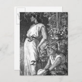 Afro-Amerikaanse feeën (Vrijgezellenfeest) Uitnodiging Briefkaart (Voorkant / Achterkant)