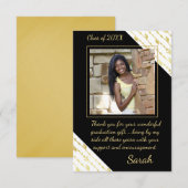 Afro-Amerikaanse foto Hartelijk dank Bedankkaart (Voorkant / Achterkant)