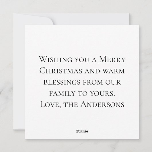 Afro-Amerikaanse Geboorte Kerstmis Kaart (Achterkant)