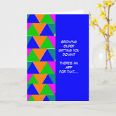 Afro-Amerikaanse gelukkige verjaardagswens Kaart (Gele Bloem)