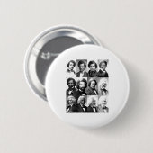 Afro-Amerikaanse Geschiedenis Frederick Dougl Zwar Ronde Button 5,7 Cm (Voorkant /achterkant)