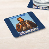 Afro-Amerikaanse gevechtspiloten uit de Tweede Wer Kartonnen Onderzetters (Schuin)