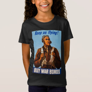 Afro-Amerikaanse gevechtspiloten uit de Tweede Wer T-shirt