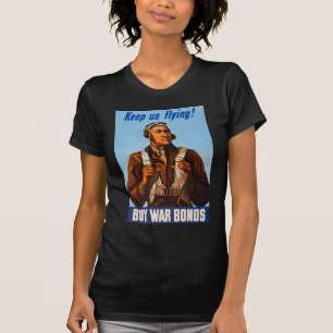 Afro-Amerikaanse gevechtspiloten uit WO2 T-shirt