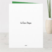 Afro-Amerikaanse grootmoeder vrolijke kerstauto Kaart (Achterkant)