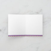 Afro-Amerikaanse Gymnast Dank u wel Bedankkaart (Binnen)