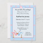 Afro-Amerikaanse jongen meisje tweeling Kaart (Voorkant)