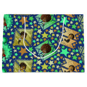 Afro-Amerikaanse jongens en geometrische vormen op Groot Cadeauzakje (Voorkant)