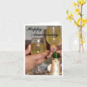 Afro-Amerikaanse Jubileum Kaart (Gele Bloem)