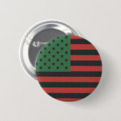Afro-Amerikaanse Juneteenth-knop Ronde Button 5,7 Cm (Voorkant /achterkant)