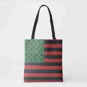 Afro-Amerikaanse Juneteenth-tas Tote Bag (Voorkant)