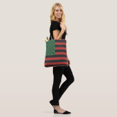Afro-Amerikaanse Juneteenth-tas Tote Bag (Op model)