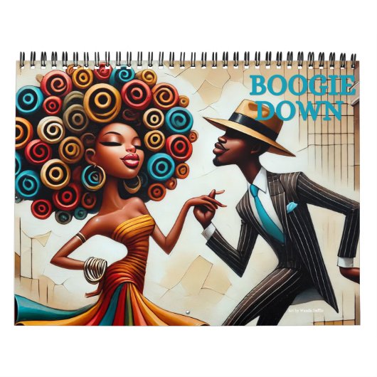 Afro-Amerikaanse kalender 2025 (Hoes)