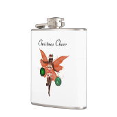 Afro-Amerikaanse Kerst Fairy Drink Flask Heupfles (Links)