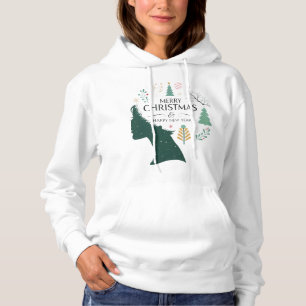 Afro-Amerikaanse Kerst Sweater Hoodie