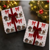 Afro-Amerikaanse kerstkaart Kaart