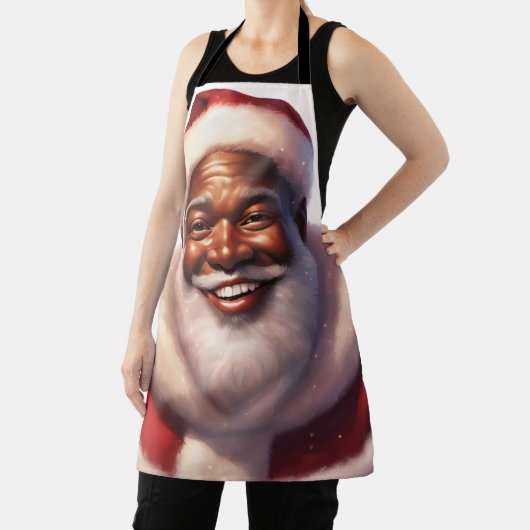 Afro-Amerikaanse kerstman Jolly, Schort (Insitu)