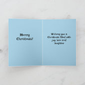 Afro-Amerikaanse Kinder kerstkaart Feestdagen Kaart (Binnen)