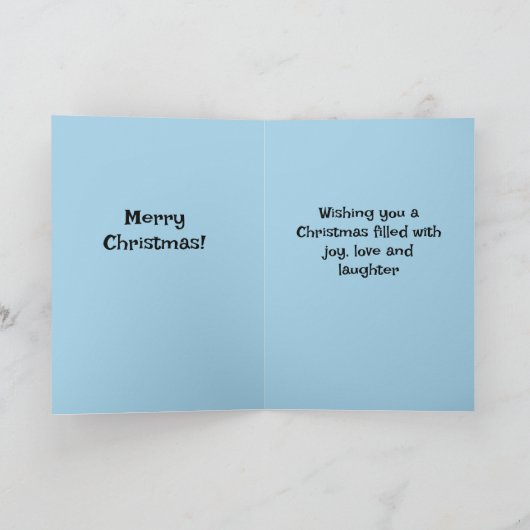 Afro-Amerikaanse Kinder kerstkaart Feestdagen Kaart (Binnen)