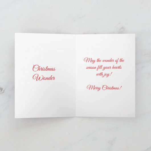 Afro-Amerikaanse Kinder kerstkaart Kaart (Binnen)