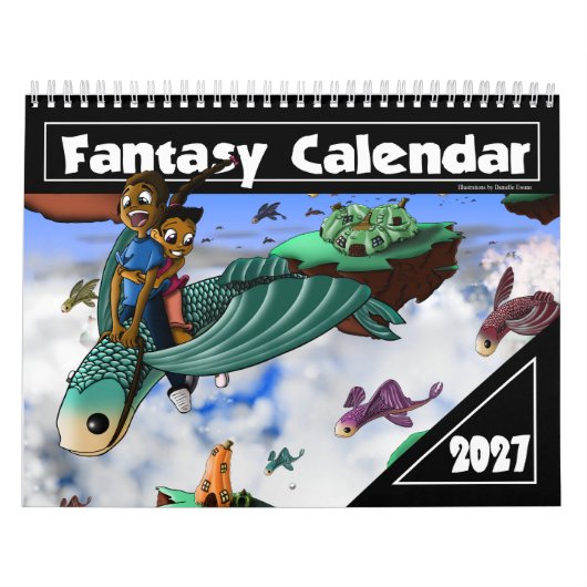 Afro-Amerikaanse kinderen 2027 Kalender (Hoes)