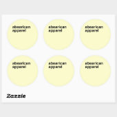 Afro-Amerikaanse kleding Ronde Sticker (Vel)