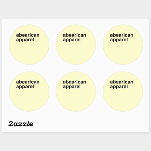 Afro-Amerikaanse kleding Ronde Sticker (Vel)