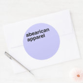 Afro-Amerikaanse kleding Ronde Sticker (Envelop)