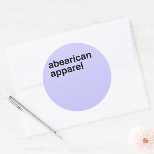 Afro-Amerikaanse kleding Ronde Sticker (Envelop)