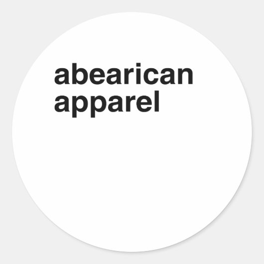 Afro-Amerikaanse kleding Ronde Sticker (Voorkant)