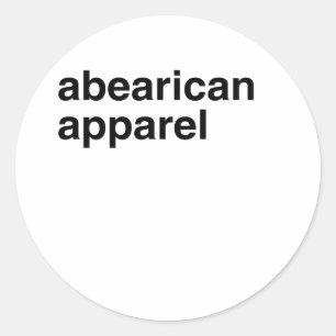Afro-Amerikaanse kleding Ronde Sticker