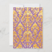 Afro-Amerikaanse kleine zeemeermin Baby shower Kaart (Achterkant)