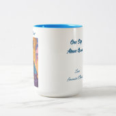 Afro-Amerikaanse koningin Moederdag Tweekleurige Koffiemok (Center)