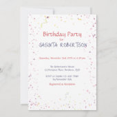 Afro-Amerikaanse kroonprinses kasteel Abstract Kaart (Achterkant)