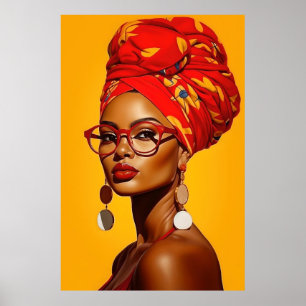 Afro-Amerikaanse kunst   Zwarte kunst   Ladonna Poster