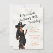 Afro-Amerikaanse LBD Verjaardag Kaart (Voorkant)