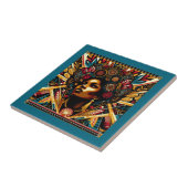 Afro-Amerikaanse levendige cultuur Tegeltje (Zijkant)