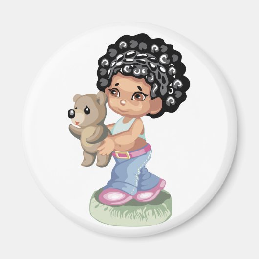 Afro-Amerikaanse magneet (Voorkant)