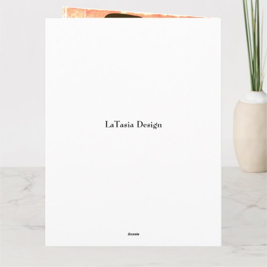 Afro-Amerikaanse man vrolijk kerstfeest Kaart (Achterkant)