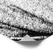 Afro-Amerikaanse mannelijke pentekening Poster (Hoek)