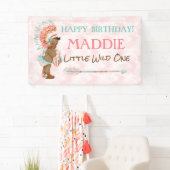 Afro-Amerikaanse meisje hoofdtooi Native American Spandoek (Insitu)