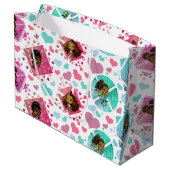 Afro-Amerikaanse meisjes en geometrische vormen Groot Cadeauzakje (Achterkant Gekanteld)