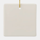 Afro-Amerikaanse Merry Christmas African Black Keramisch Ornament (Achterkant)