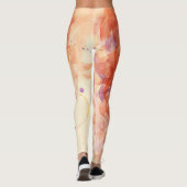 Afro-Amerikaanse mode, waterverf illustratie. Leggings (Achterkant)