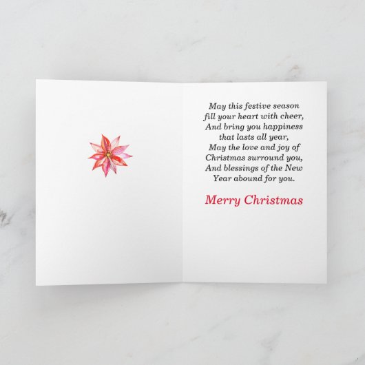 Afro-Amerikaanse moeder & dochter kerst Kaart (Binnen)