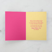 Afro-Amerikaanse moeder en dochter Gelukkige Moede Kaart (Binnen)